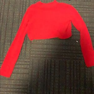 Cropped sweater